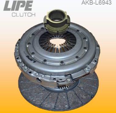 Lipe Clutch AKB-L6943 - Комплект зчеплення autocars.com.ua