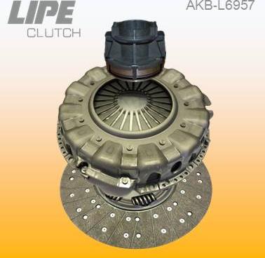 Lipe Clutch AKB-L6957 - Комплект зчеплення autocars.com.ua
