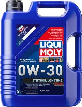 Liqui Moly 1151 - Масло мотор Synthoil Longtime Plus 0W-30 5 л. autodnr.net