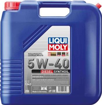 Liqui Moly 1342 - Моторне масло autocars.com.ua