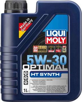Liqui Moly 39000 - Масло мотор Optimal HT Synth 5W-30 1 л. autodnr.net