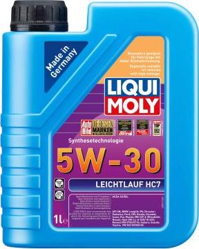 Liqui Moly 8541 - Масло мотор Leichtlauf HC7 5W-30 1 л. autodnr.net