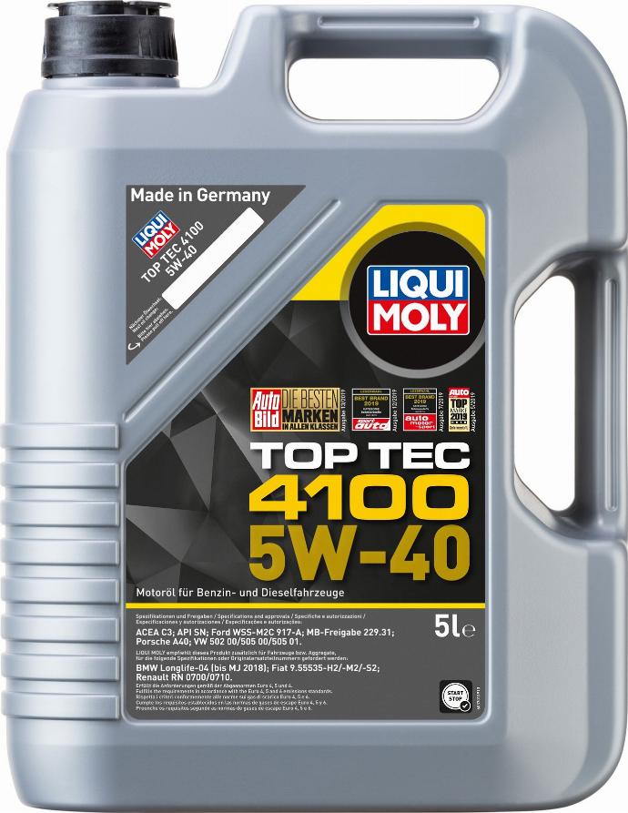 Liqui Moly P000322 - Моторне масло autocars.com.ua