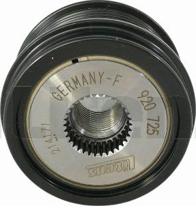 Litens 920725 - Ремінний шків, генератор autocars.com.ua