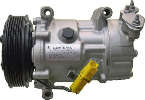 Lizarte 81.10.40.021 - Компресор, кондиціонер autocars.com.ua