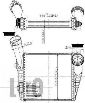 Loro 003-018-0010 - Интеркулер autocars.com.ua