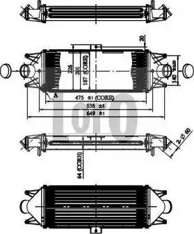 Loro 022-018-0002 - Интеркулер autocars.com.ua