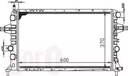 Loro 037-017-0048 - Радиатор, охлаждение двигателя avtokuzovplus.com.ua