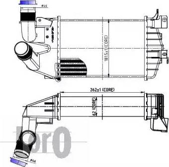 Loro 037-018-0003 - Интеркулер autocars.com.ua