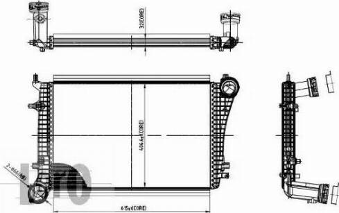 Loro 053-018-0009 - Интеркулер autocars.com.ua