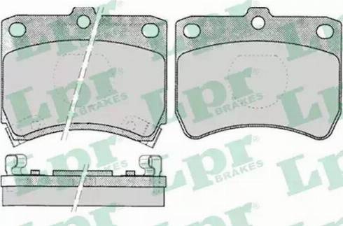 Sangsin Brake SP1049 - Гальмівні колодки, дискові гальма autocars.com.ua