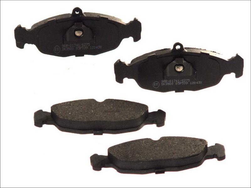 LPR 05P599 - Гальмівні колодки, дискові гальма autocars.com.ua