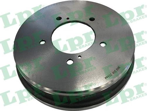 LPR 7D0518 - Гальмівний барабан autocars.com.ua