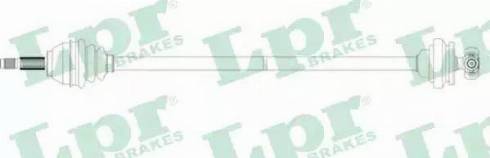 LPR DS20040 - Приводний вал autocars.com.ua