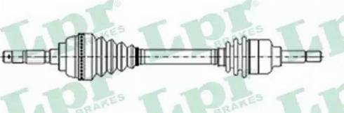 LPR DS21053 - Приводной вал avtokuzovplus.com.ua