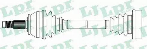 LPR DS28034 - Приводной вал avtokuzovplus.com.ua