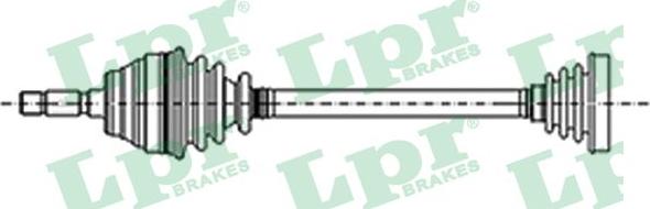 LPR DS30016 - Приводной вал autodnr.net