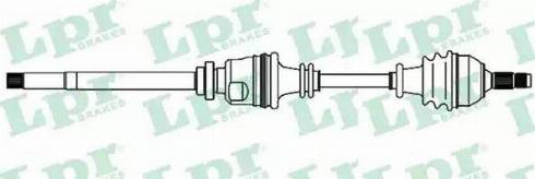 LPR DS38080 - Приводной вал autodnr.net