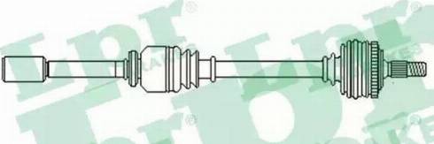 LPR DS52459 - Приводний вал autocars.com.ua