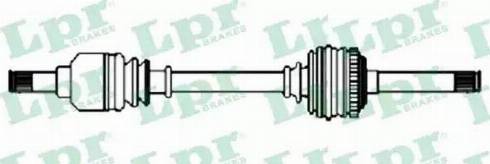 LPR DS52574 - Приводной вал avtokuzovplus.com.ua
