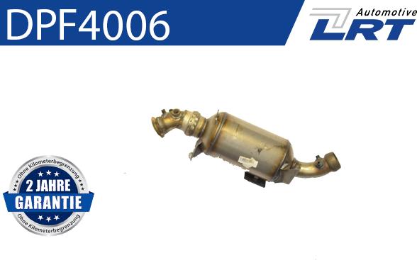 LRT DPF4006 - сажі / частковий фільтр, система вихлопу ОГ autocars.com.ua