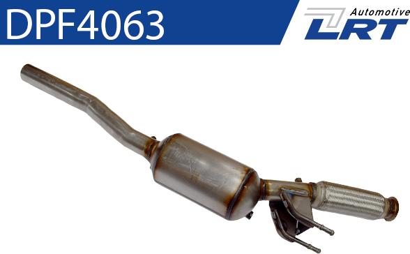 LRT DPF4063 - сажі / частковий фільтр, система вихлопу ОГ autocars.com.ua