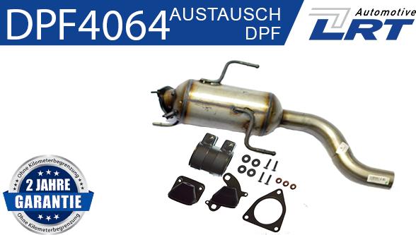 LRT DPF4064 - Сажі / частковий фільтр, система вихлопу ОГ autocars.com.ua