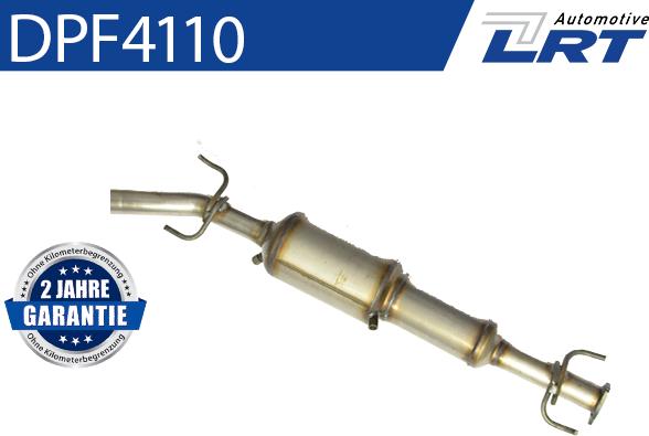 LRT DPF4110 - Сажі / частковий фільтр, система вихлопу ОГ autocars.com.ua