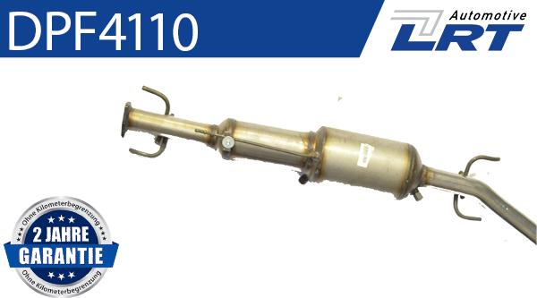 LRT DPF4110 - сажі / частковий фільтр, система вихлопу ОГ autocars.com.ua