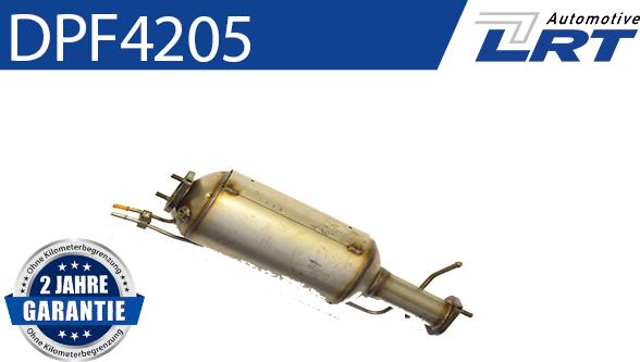 LRT DPF4205 - Сажі / частковий фільтр, система вихлопу ОГ autocars.com.ua