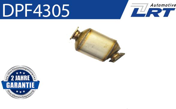 LRT DPF4305 - Сажевый / частичный фильтр, система выхлопа ОГ avtokuzovplus.com.ua