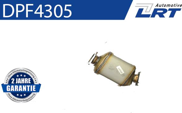 LRT DPF4305 - Сажі / частковий фільтр, система вихлопу ОГ autocars.com.ua