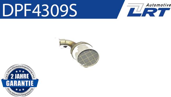 LRT DPF4309S - Сажевый / частичный фильтр, система выхлопа ОГ avtokuzovplus.com.ua