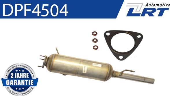 LRT DPF4504 - сажі / частковий фільтр, система вихлопу ОГ autocars.com.ua