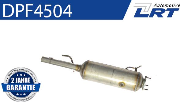 LRT DPF4504 - Сажі / частковий фільтр, система вихлопу ОГ autocars.com.ua