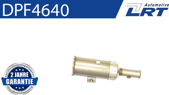 LRT DPF4640 - Сажі / частковий фільтр, система вихлопу ОГ autocars.com.ua