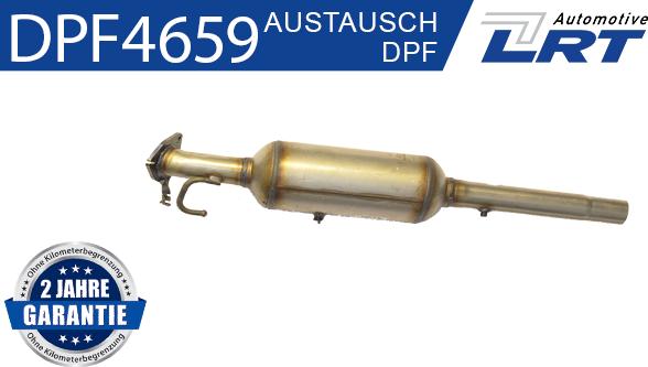 LRT DPF4659 - Сажі / частковий фільтр, система вихлопу ОГ autocars.com.ua