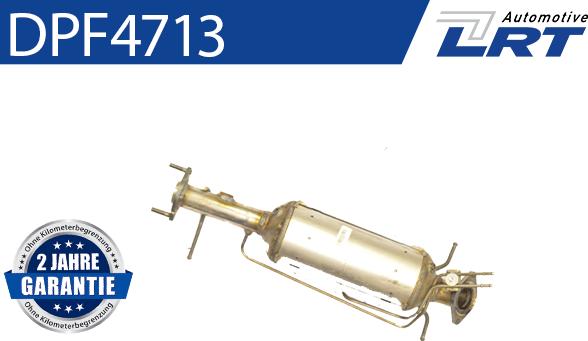 LRT DPF4713 - Сажі / частковий фільтр, система вихлопу ОГ autocars.com.ua