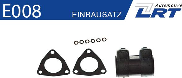 LRT E008 - Монтажний комплект, каталізатор autocars.com.ua