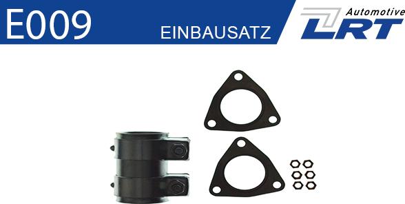 LRT E009 - Монтажний комплект, каталізатор autocars.com.ua