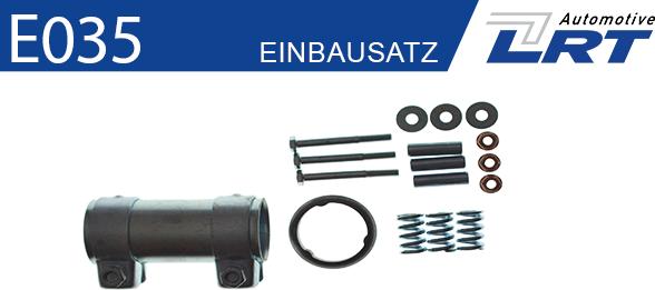 LRT E035 - Монтажний комплект, каталізатор autocars.com.ua