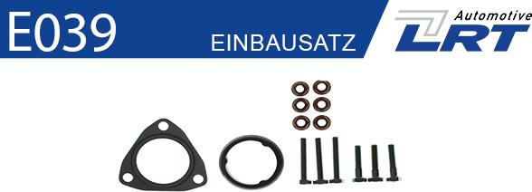 LRT E039 - Монтажний комплект, каталізатор autocars.com.ua