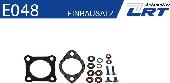 LRT E048 - Монтажний комплект, попередній каталізатор autocars.com.ua