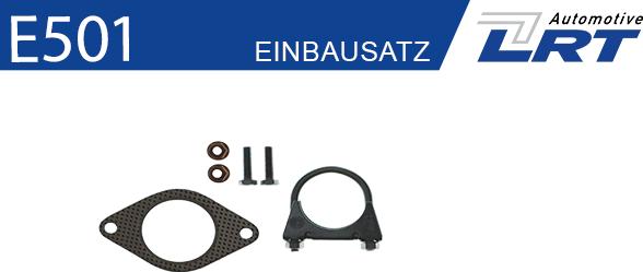 LRT E501 - Монтажний комплект, каталізатор autocars.com.ua