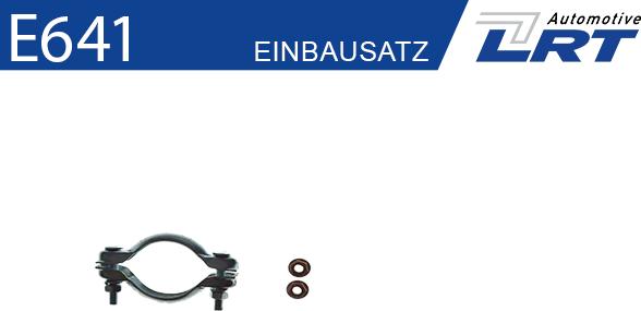 LRT E641 - Монтажний комплект, каталізатор autocars.com.ua