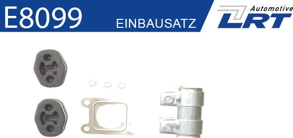 LRT E8099 - Монтажний комплект, каталізатор autocars.com.ua