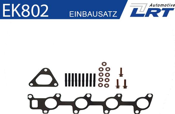 LRT EK802 - Монтажный комплект, выпускной коллектор avtokuzovplus.com.ua