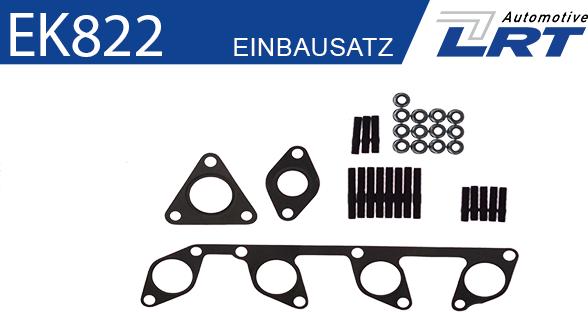LRT EK822 - Монтажний комплект, випускний колектор autocars.com.ua