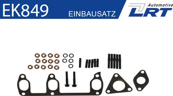 LRT EK849 - Монтажний комплект, випускний колектор autocars.com.ua