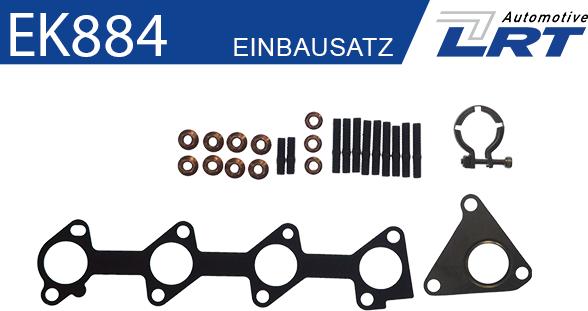 LRT EK884 - Монтажний комплект, випускний колектор autocars.com.ua